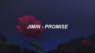 BTS (방탄소년단) JIMIN 'Promise' (약속) Easy Lyrics