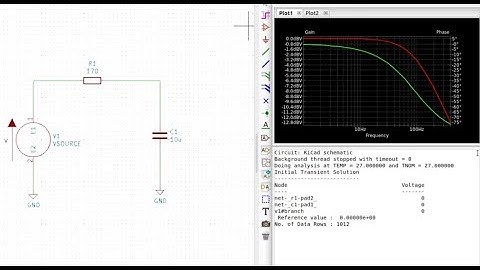 KiCad Tutorial for Beginners - RC Low Pass Filtering Simulation