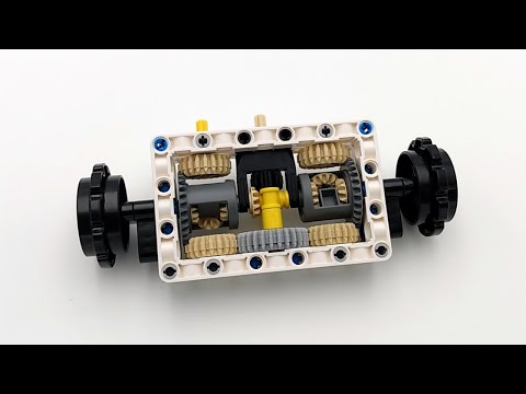 Compact flat subtractor / Double Differential - tank steering build
