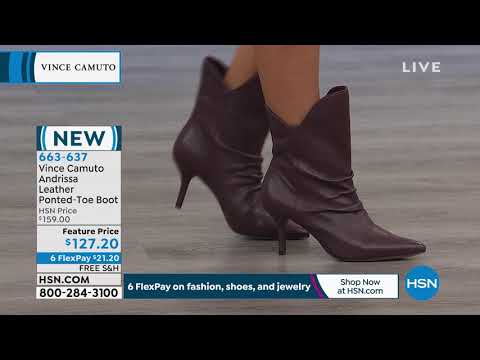 vince camuto patent boots