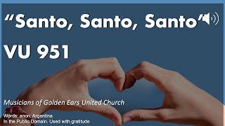 VU 951 santo santo santo