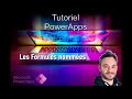 Tutoriel powerapps  les formules nommes