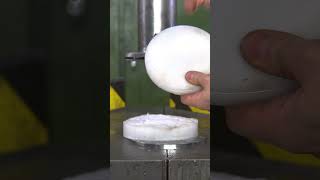 Turning Snow Into Ice With Hydraulic Press #Hydraulicpress #Satisfying #Science