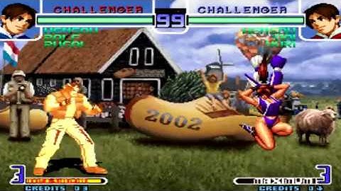 The King Of Fighters 2002 Magic Plus II - Super Golden Ralf 100%