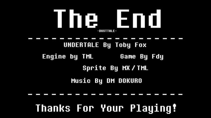 Undertale, Dust sans fight rebalanced.? (Team_HardCode), phase 1-3  completed.