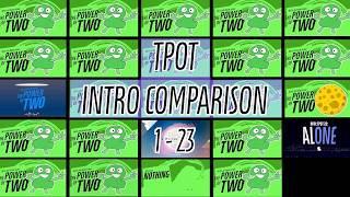 BFDI TPOT INTRO COMPLETE 1-23 | TPOT Comparison of all Intros (before you watch TPOT 24)