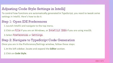 How to Control Function Generation in TypeScript with IntelliJ: A Step-By-Step Guide