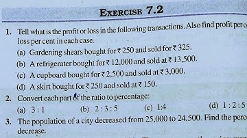 Class 7th maths l Exercise 7.2 l Chapter 7 l NCERT l Solution l cbse board l Carb Academy