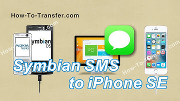How to Transfer SMS from Symbian to iPhone SE; Copy Messages to iPhone SE