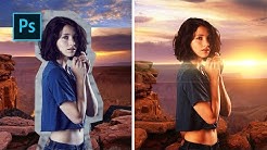 Belajar Dasar Manipulasi Foto agar Background dan Object bisa Menyatu #Photoshop Tutorial Indonesia - Durasi: 11.06. 