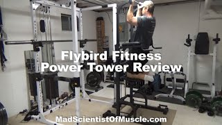 Famous Flybird Fitness Power Tower Assisted Pull-Up and Dip Station Review Net Worth