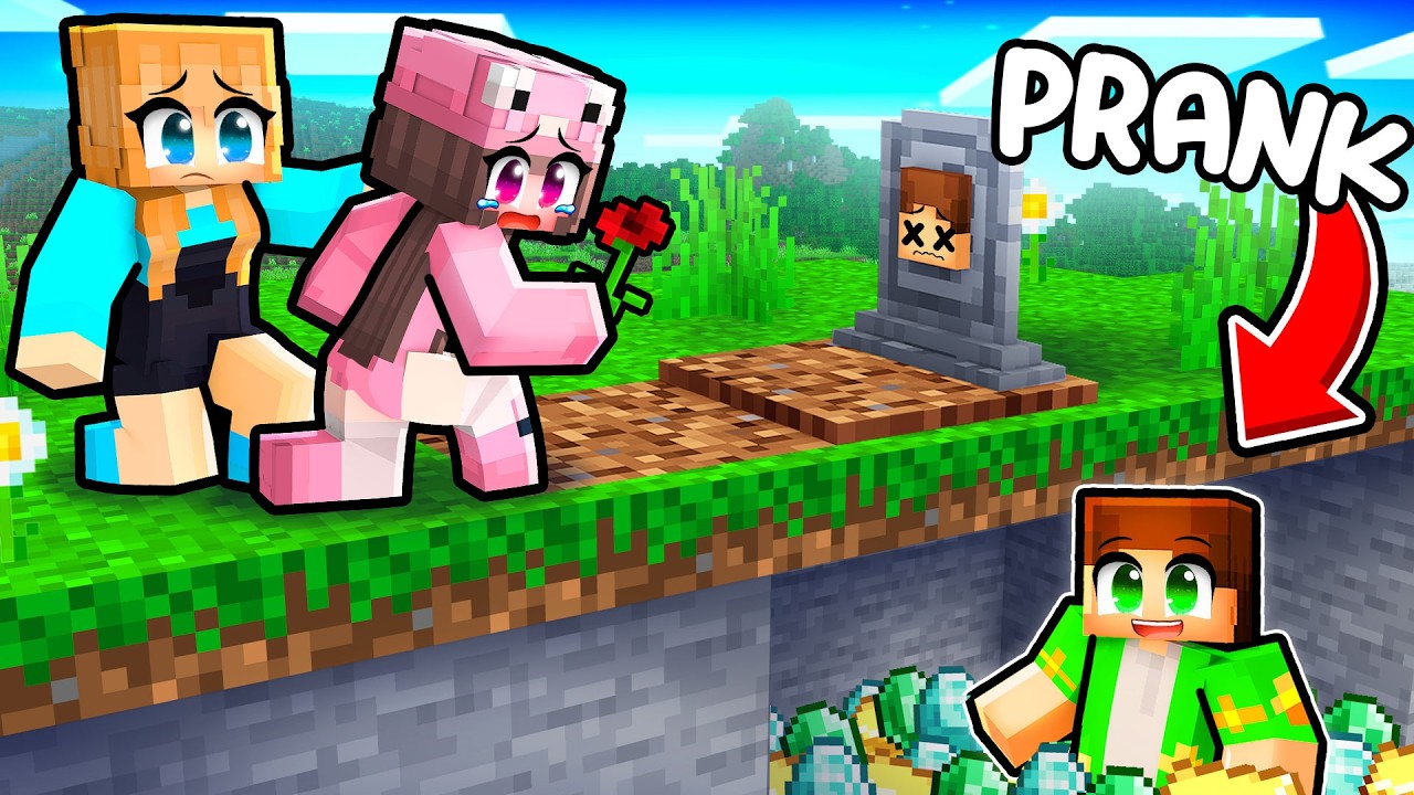 Îmi ÎNSCENEZ *MOARTEA* si Devin Cel mai BOGAT de pe Server in Minecraft...