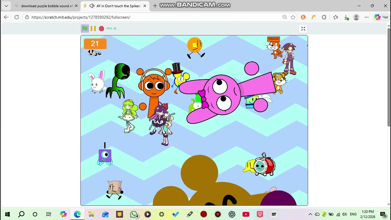 AY in Don't touch the Spikes! (Remix: 13 | Players: 37)