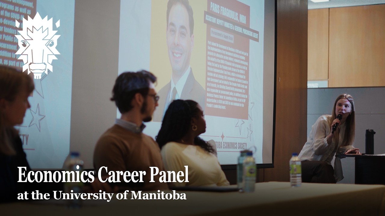 Economics Career Panel at the University of Manitoba