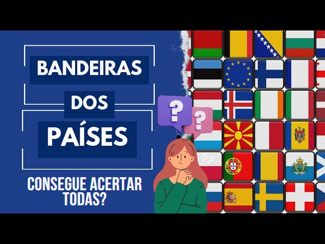 DE QUAL PAÍS É A BANDEIRA? #quiz #quiztime #bandeiras