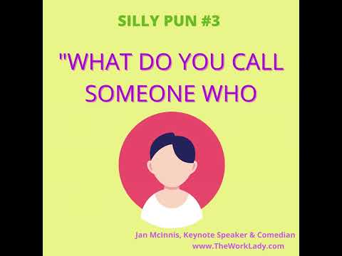silly puns i sold to radio -People love puns & they’re a great way to practice writing humor