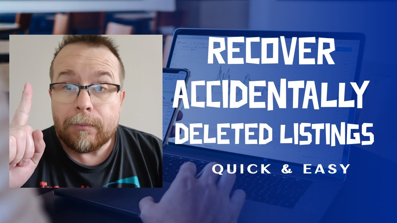 How to recover deleted listings on Ebay. Fairly quick and easy method