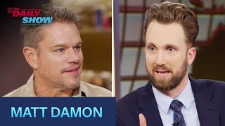 Matt Damon  'Kiss the Future' | The Daily Show