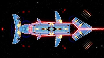 A Giant Shark to eat ALL Enemies Alive: Megalodon - Cosmoteer - MEGA-ship battle test