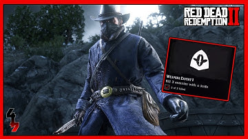 Weapons Expert 1: Kill 3 Enemies with a Knife - Red Dead Redemption 2