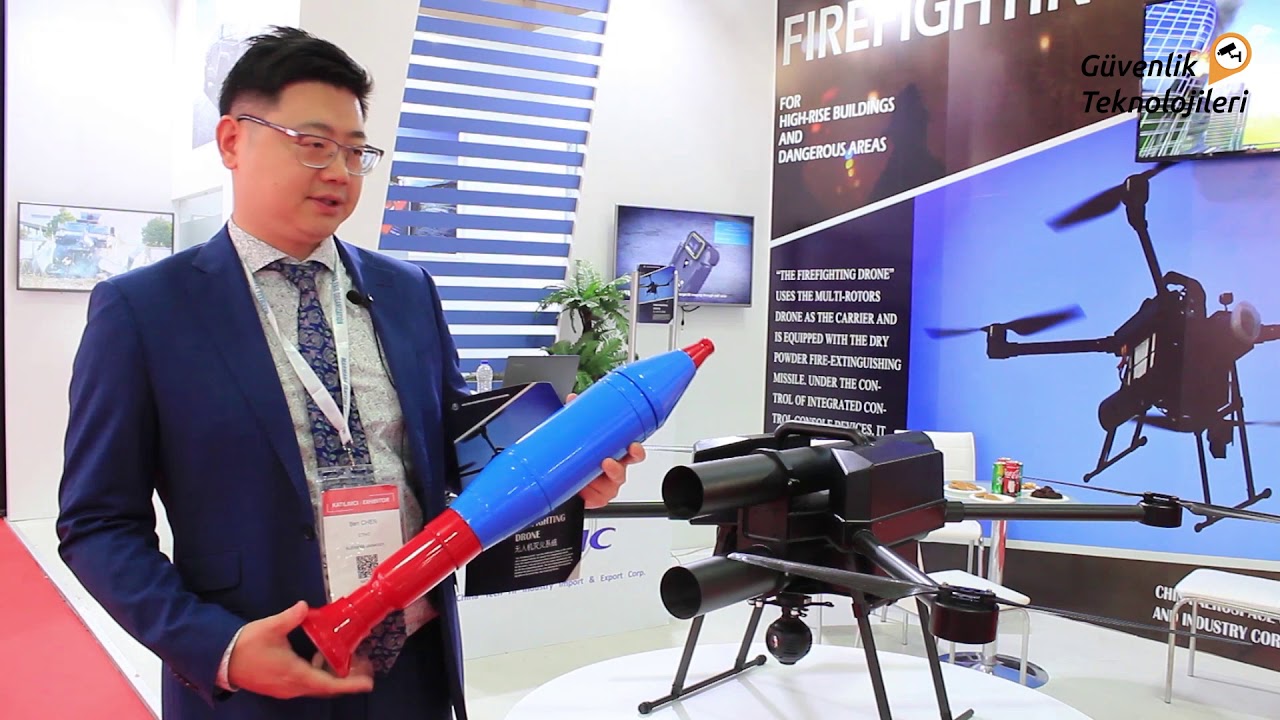 ISAF 2019 - YANGIN SÖNDÜRÜCÜ DRONE (ALTYAZILI) / FIRE FIGHTER DRONE