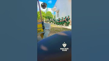 Các chú bộ đội rèn thể lực với bài tập bật cóc nhóm #bodoivietnam #quandoivietnam #short