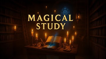 Ancient Wizard Library Ambience – Magical Study Music & Fantasy Background for Reading & Focus