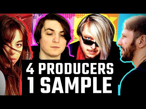 4 PRODUCERS FLIP THE SAME SAMPLE ft. Robert Babicz, Mark Tarmonea , Lauren Mia and biskuwi