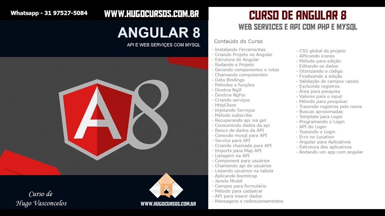 Curso de Angular 8 - Aula 10 - Diretiva ngIf - YouTube