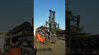 7Ton Diesel forklift with EPA engine in USA