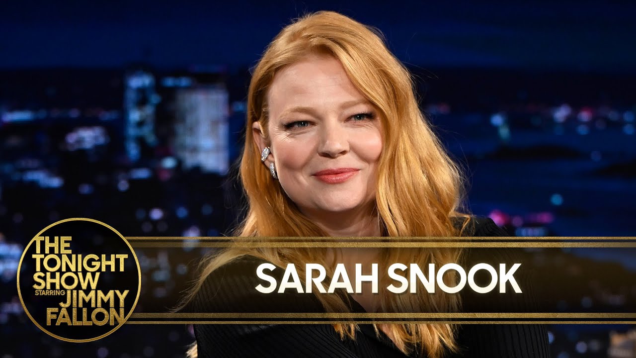 Sarah Snook Shows Jimmy a Tim Tam Slam, Thought Keanu Reeves Giving Her a Tony Was a Fever Dream