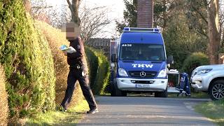 POLIZEI FINDET LEICHNAM EINES VERMISSTEN MANNES (59) AUF GRUNDSTÜCK IN FULKUM - FAMILIE FESTGENOMMEN
