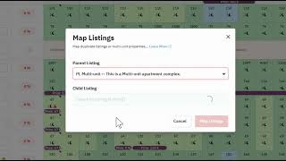 How to map listings on the Multi Calendar