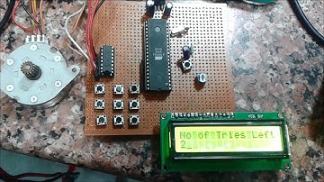 Keypad Based Security System Using 8051