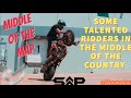 WHO RIDES IN THE MIDDLE OF USA?!