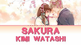 [Sakura Kimi Watashi] - Tuki | Lyrics (Romaji - English - Kanji)