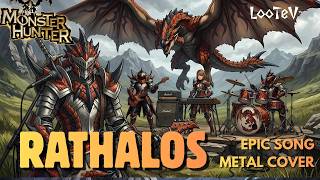 Rathalos Batle Theme, Roar - With Lyrics | Monster Hunter Vocal Cover (Epic Music)