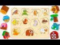 Learn Where Animals Live | Animal Homes Activity Puzzle | Learning Videos For Kids &amp; Toddlers