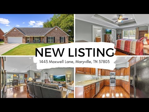 1443 Maxwell Lane, Maryville, TN home video tour