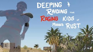 RAIDING AND DEEPING SALTY TOXIC KIDS UNTIL THEY RAGEQUIT | RUST TROLLING