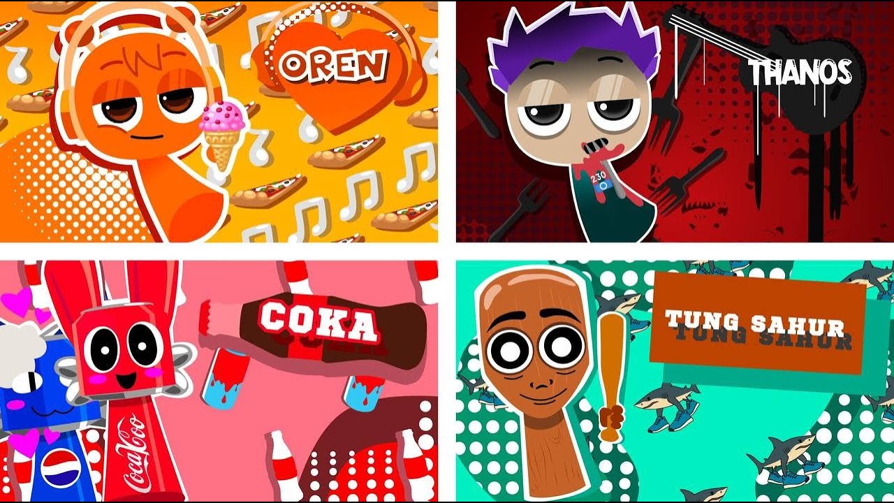 Incredibox Sprunki Pyramixed Animated Series Intro  Incredibox Sprunki Animation