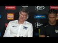 Mike Kelly and Scott Machado post-game press conference (Round 17, 2020)