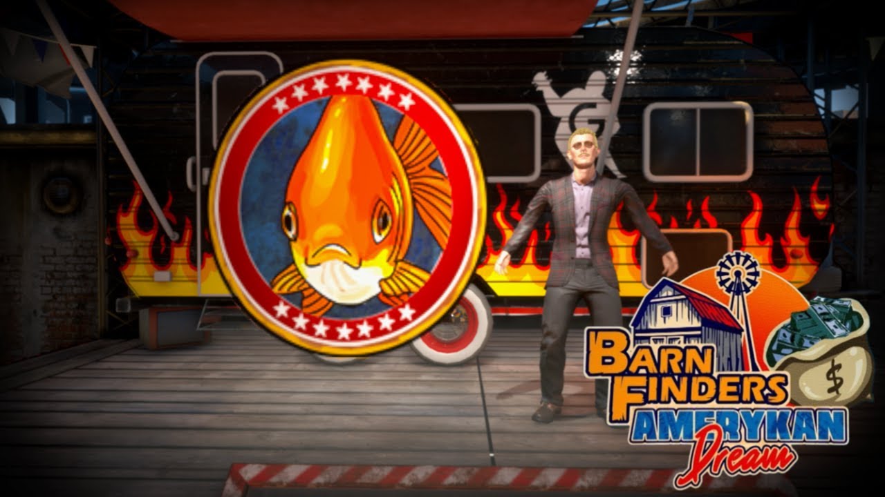 Broken Gold Fish Bid Wars Barn Finders Amerykan Dream DLC 2 YouTube
