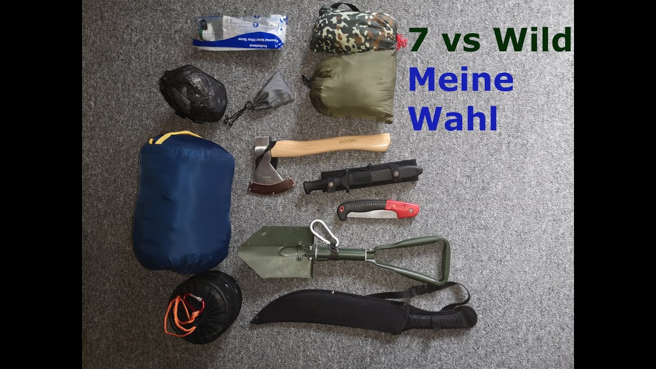 7 vs Wild Meine Ausrüstung #7vswild #bushcraft #survival #ausrüstung ...