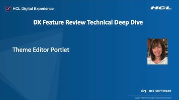 DX Deep Dive: Theme Editor Portlet