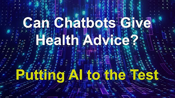 Can Chatbots Give Accurate Health Advice? Researchers Put ChatGPT to the Test.