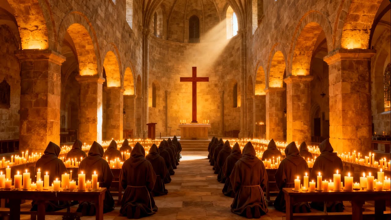 Gregorian Chant for Deep Sleep & Sacred Prayer | Tranquil Holy Voices for Meditation