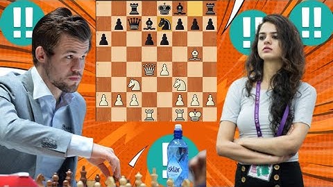First class Magnus Carlsen vs Tania Sachdev 23