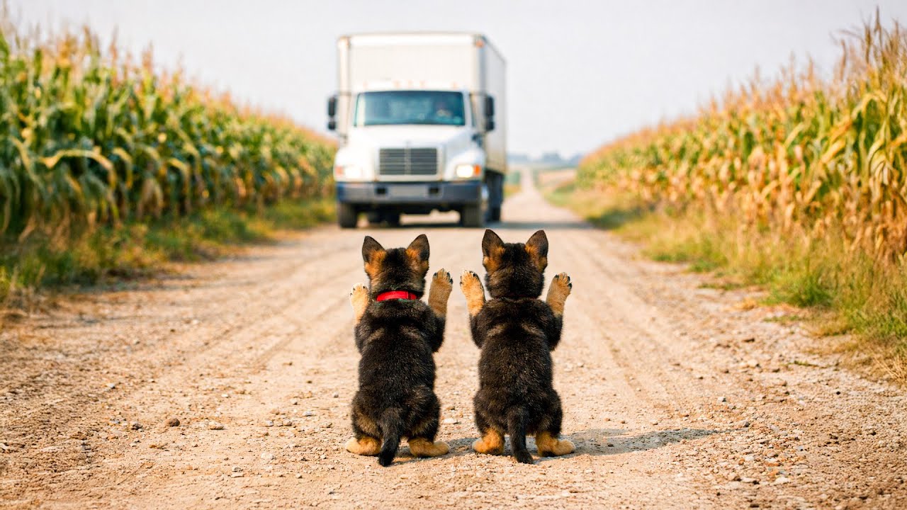 Die Welpen bewegten sich nicht, bis er ihnen folgte – Der Fund brach sein Herz