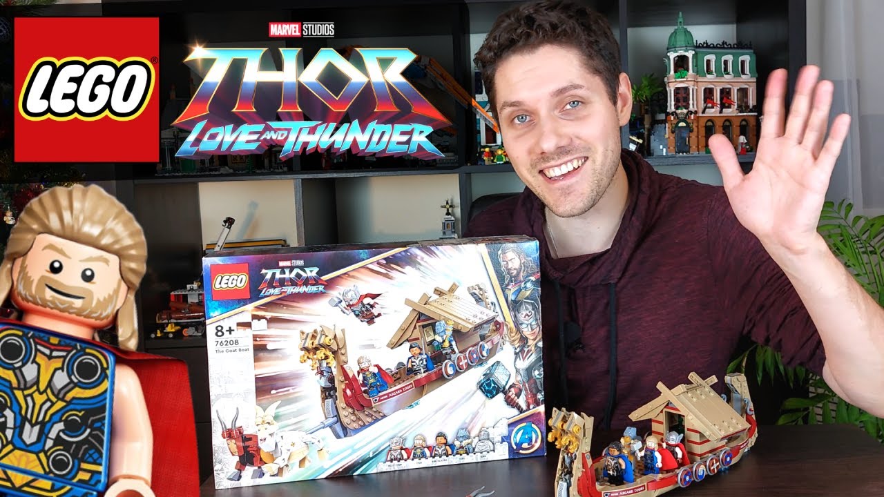 LEGO Marvel 76208 KOZIA ŁÓDŹ THORA 🐐| Lego Thor Miłość i Grom | Recenzja